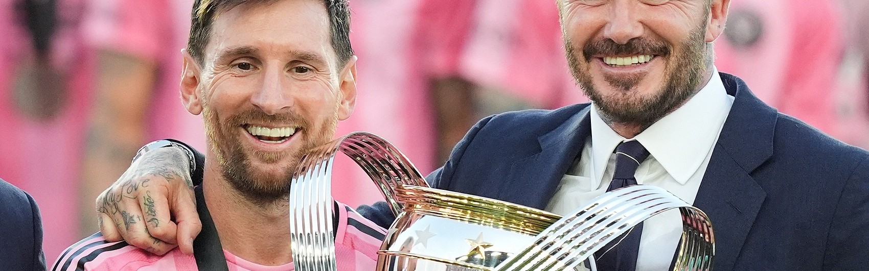 华体会体育在线-贝克汉姆：13年前迈阿密没球迷没球场，现在我们有新主场还有梅西